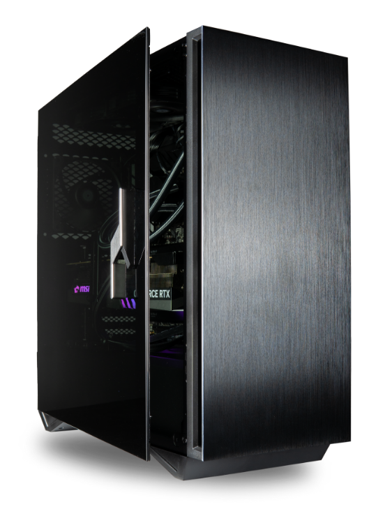 Combining a smooth minimalist design with top notch components, the Sentinel is a powerful workstation PC