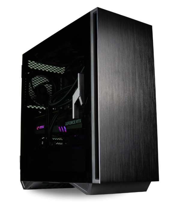 Sentinel ATX gaming PC standing tall and strong