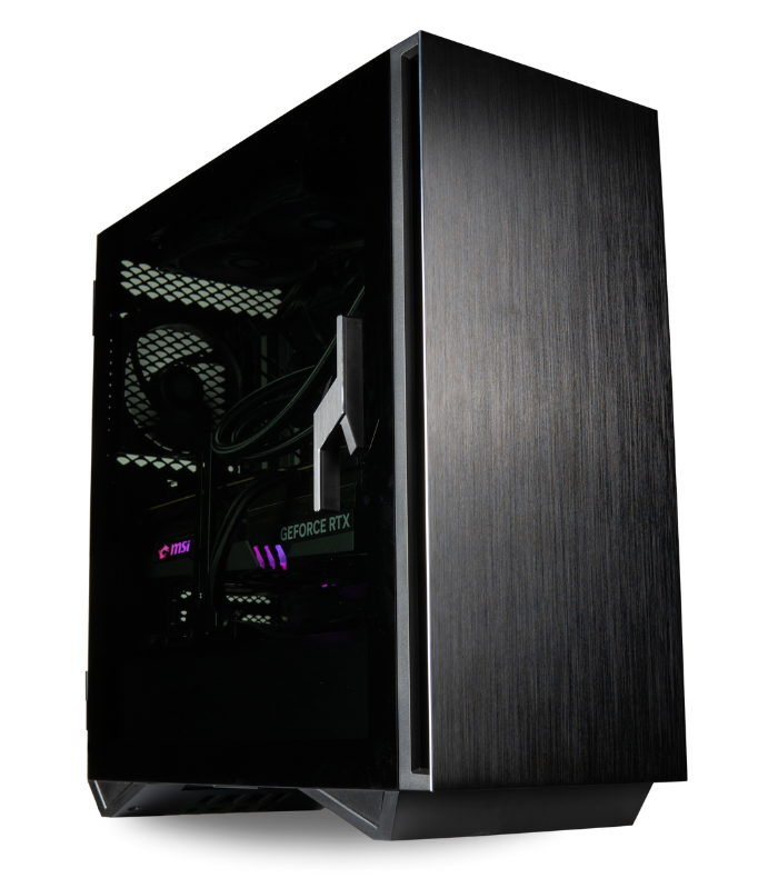 Steel-plated audio jacks and captive thumb screws are just a few of the small touches that are included to make this Sentinel mid-tower ATX case PC looking sleek and functional.