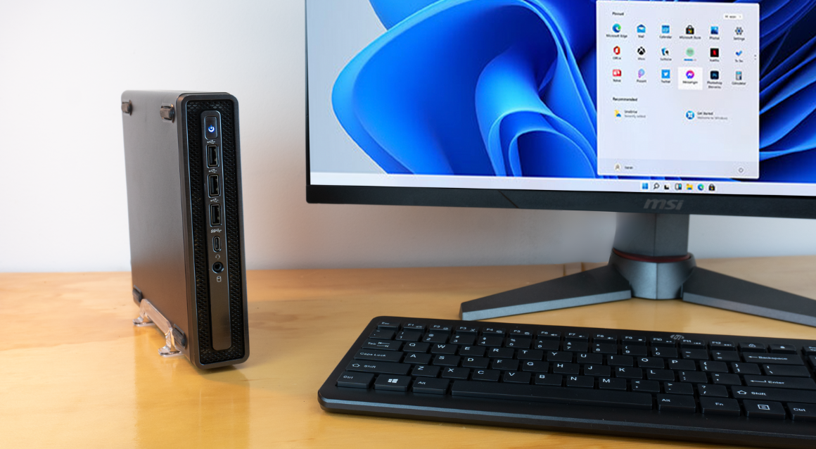 The Envision M1, with a compact total volume of just 1L, it is one of the world's smallest workstation.