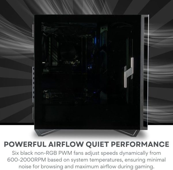 Among top gaming computers Alienware and Lyte gaming PC, the best prebuilt gaming pc build is the Sentinel liquid cooled pc