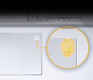 Anti-fingerprint and hydrophobic coating makes the ASUS ErgoSense Touchpad comfortable and easy to clean.