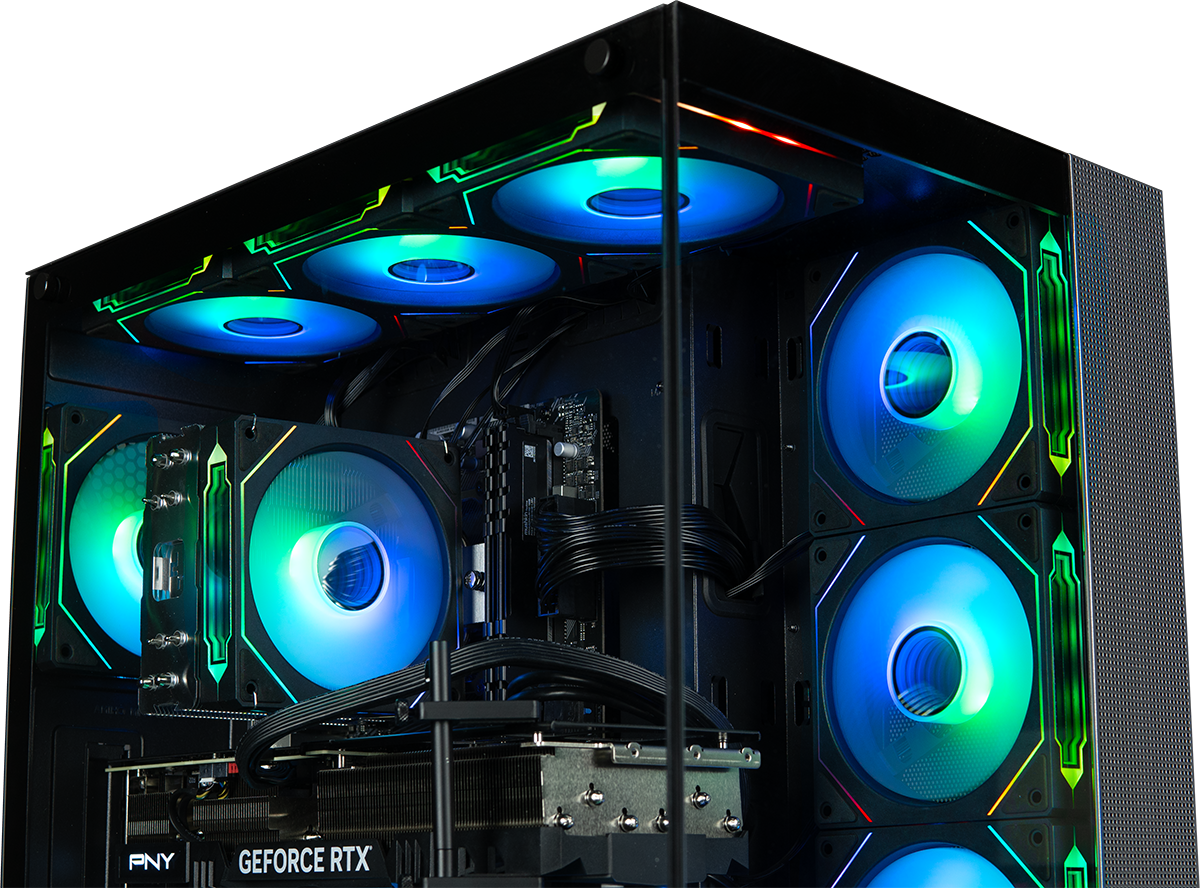 The Panorama is the best gaming rig for content creators and influencers looking for a streaming pc with NVidia RTX 4090TI