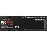 Samsung 990 Pro 4TB SSD (Best M.2 2280 PCIE Gen 4 - 7450/6900 MB/s RW)